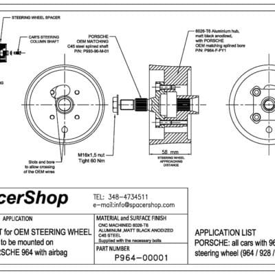 P964-00001 assembly drawing