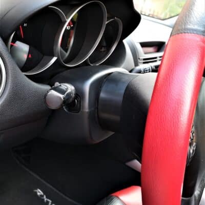 spacershop steering wheel spacer kit to upgrade the Mazda RX-8 driving position