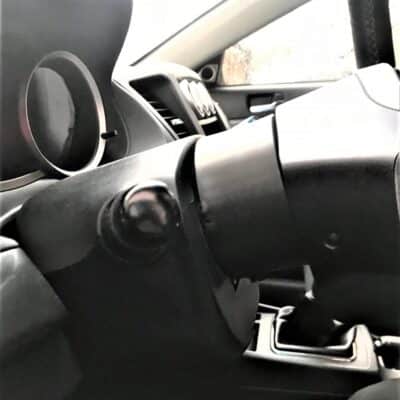 spacershop steering wheel extension kit to upgrade the MITSUBISHI Lancer EVO driving position