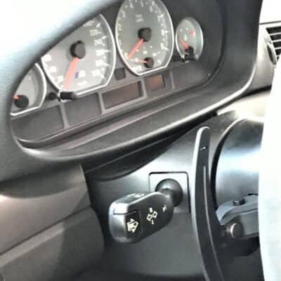 Paletta del cambio al volante Spacershop per BMW M3