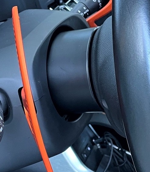 Spacershop spacer to bring the steering wheel closer for Alpine A110
