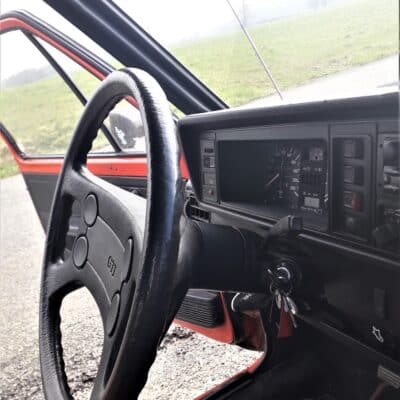 Steering wheel spacer for Vw Golf GTI Mk1